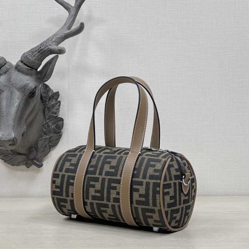 Fendi Bowling Bags -21.5x13x13CM - Image 5