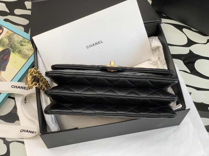 Ch@nel Flap Bag-24.5*15.5*6.5CM - Image 5