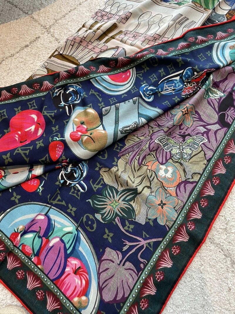 Louis Vuitton Square Towel-140*140CM - Image 7