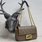 FendI Baguette Bag-24x14x7CM - Image 6