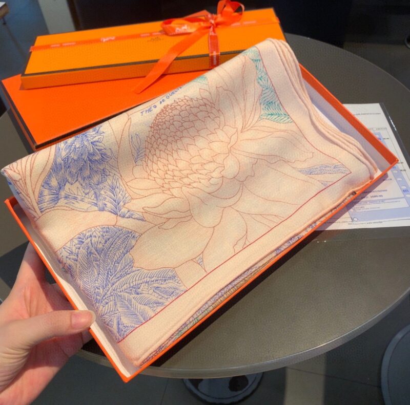 Hermes Square Towel-140*140CM - Image 4