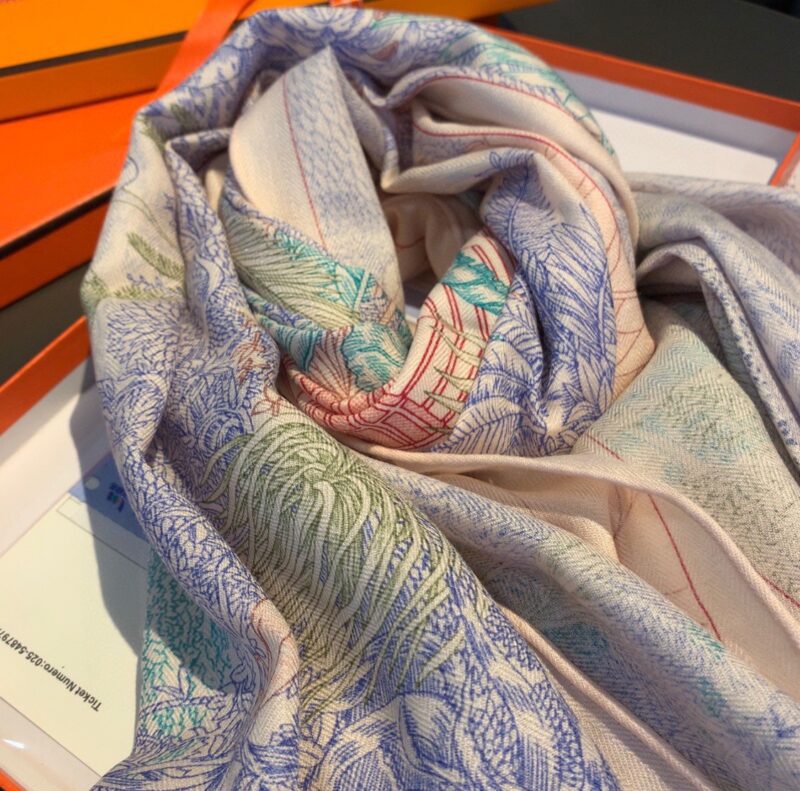 Hermes Square Towel-140*140CM - Image 6
