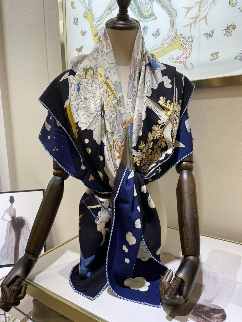 Hermes Square Towel-140*140CM - Image 5