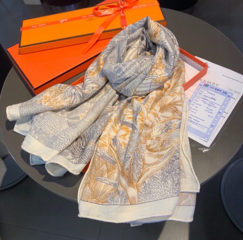 Hermes Square Towel-140*140CM - Image 6