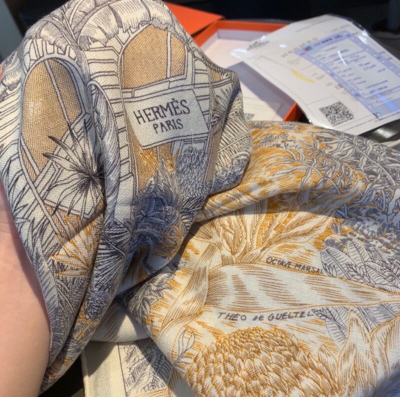 Hermes Square Towel-140*140CM - Image 9