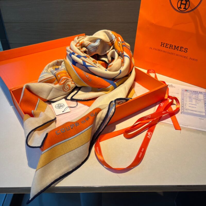 Hermes Square Towel-140*140CM - Image 8