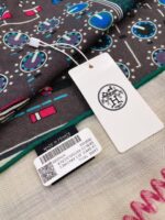 Hermes Cashmere Scarf-80*200CM - Image 6