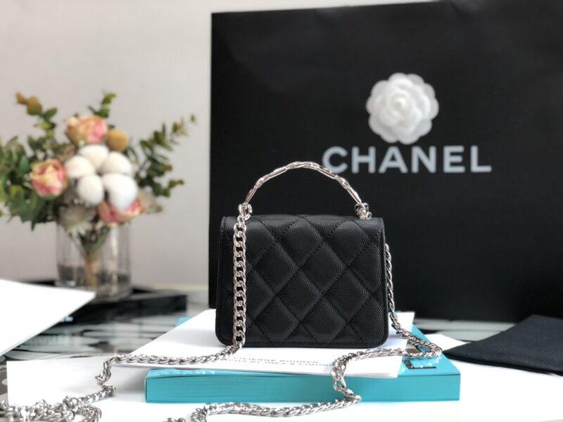 CHANLE Vintage Chain Bag-13*9.5*6CM - Image 8