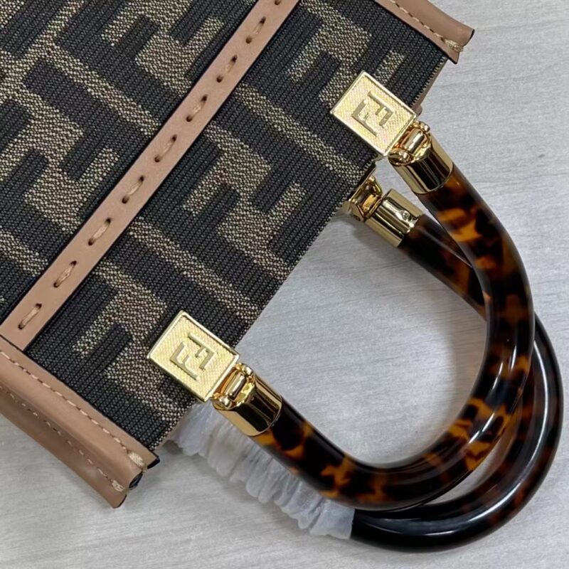 Fendi Sunshine Mini Tote -13x6.5x18CM - Image 6