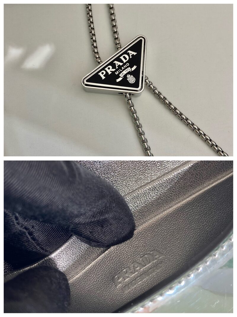 Prada 1MR024 Glossy Small Bag-11.5*8CM - Image 9