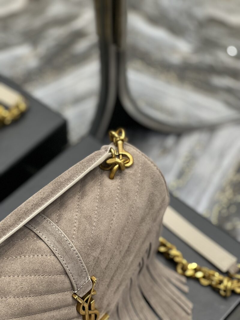 YS L Monogram College Bag-24*17*7CM - Image 5