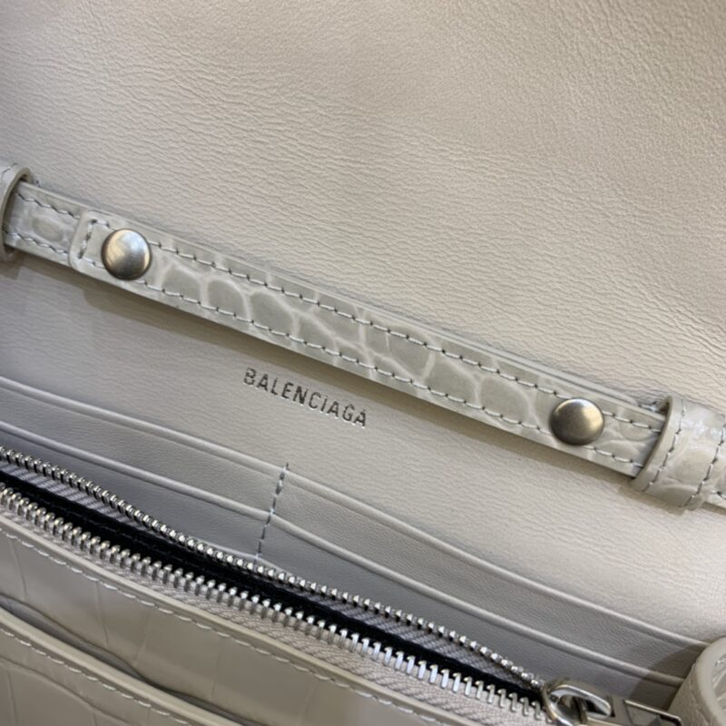 Balenciaga Hourglass Wallet On Chain-19*4*12CM - Image 8