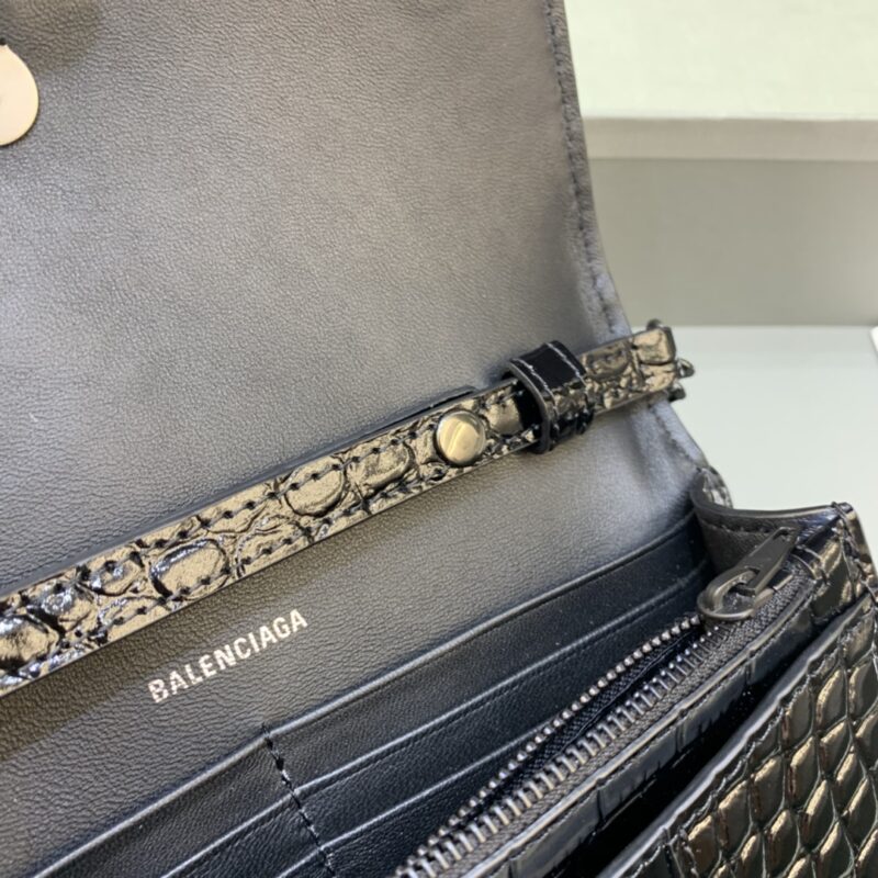 Balenciaga Hourglass Wallet On Chain-19*4*12CM - Image 3