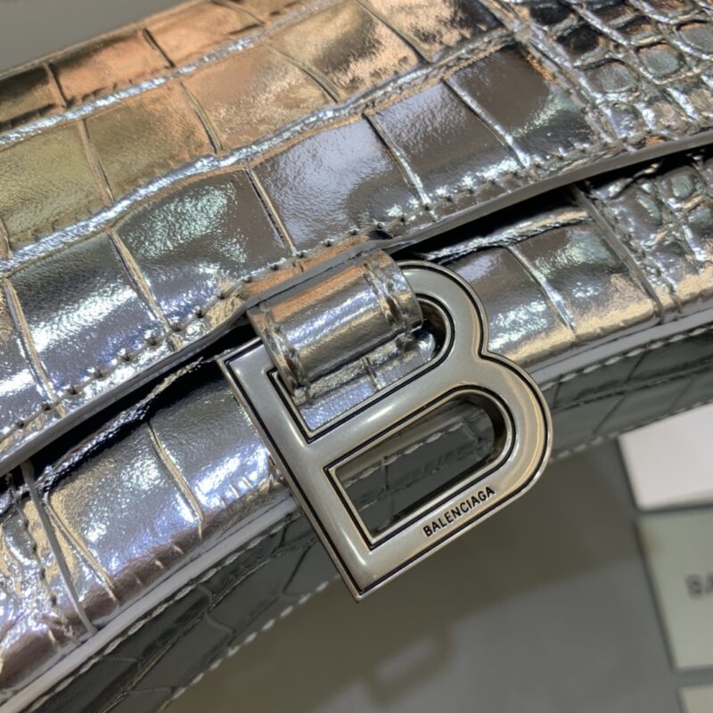 Balenciaga Hourglass Wallet On Chain-19*4*12CM - Image 7