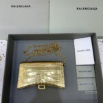 Balenciaga Hourglass Wallet On Chain-19*4*12CM - Image 3