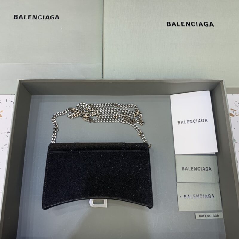 Balenciaga Hourglass Wallet On Chain-19*4*12CM - Image 3
