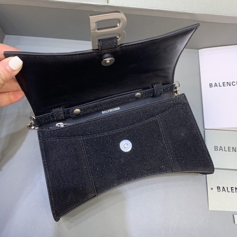 Balenciaga Hourglass Wallet On Chain-19*4*12CM - Image 6