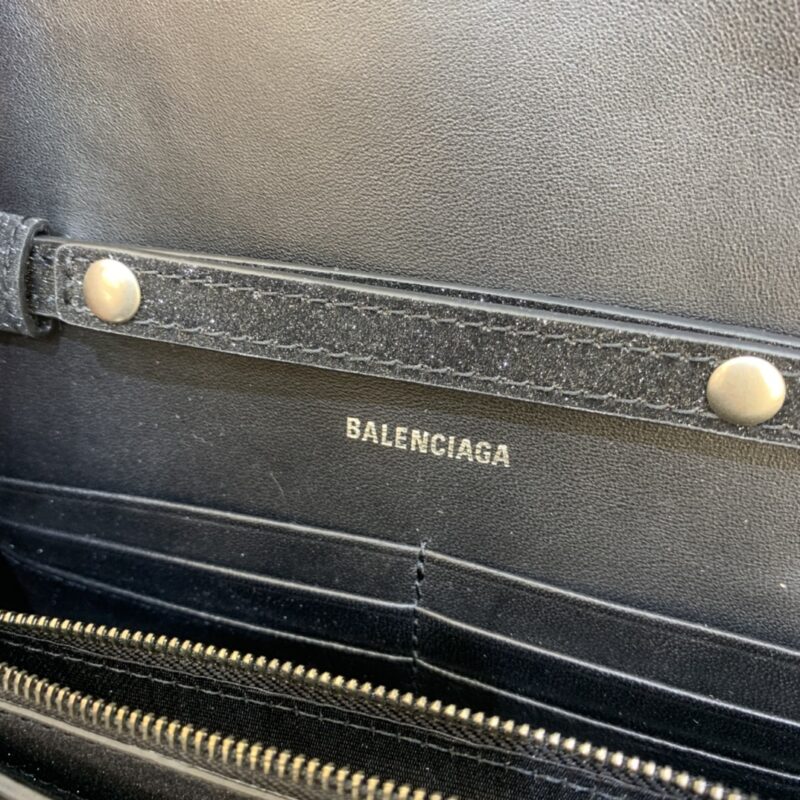 Balenciaga Hourglass Wallet On Chain-19*4*12CM - Image 8