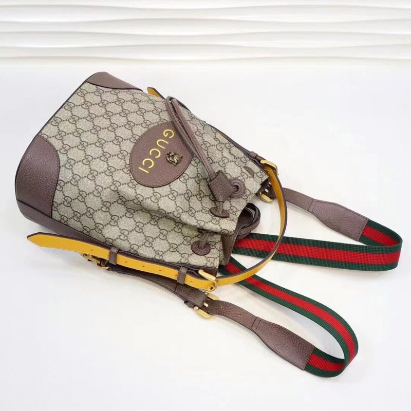Gucci GG Supreme Bucket-20*22*14CM - Image 4