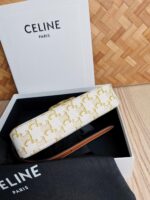 Celina Cuir Vinatge Triomphe Bag-21*13*5CM - Image 3