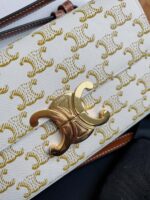 Celina Cuir Vinatge Triomphe Bag-21*13*5CM - Image 5