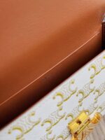 Celina Cuir Vinatge Triomphe Bag-21*13*5CM - Image 8