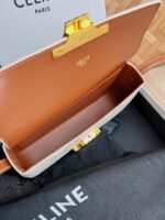 Celina Cuir Vinatge Triomphe Bag-21*13*5CM - Image 9