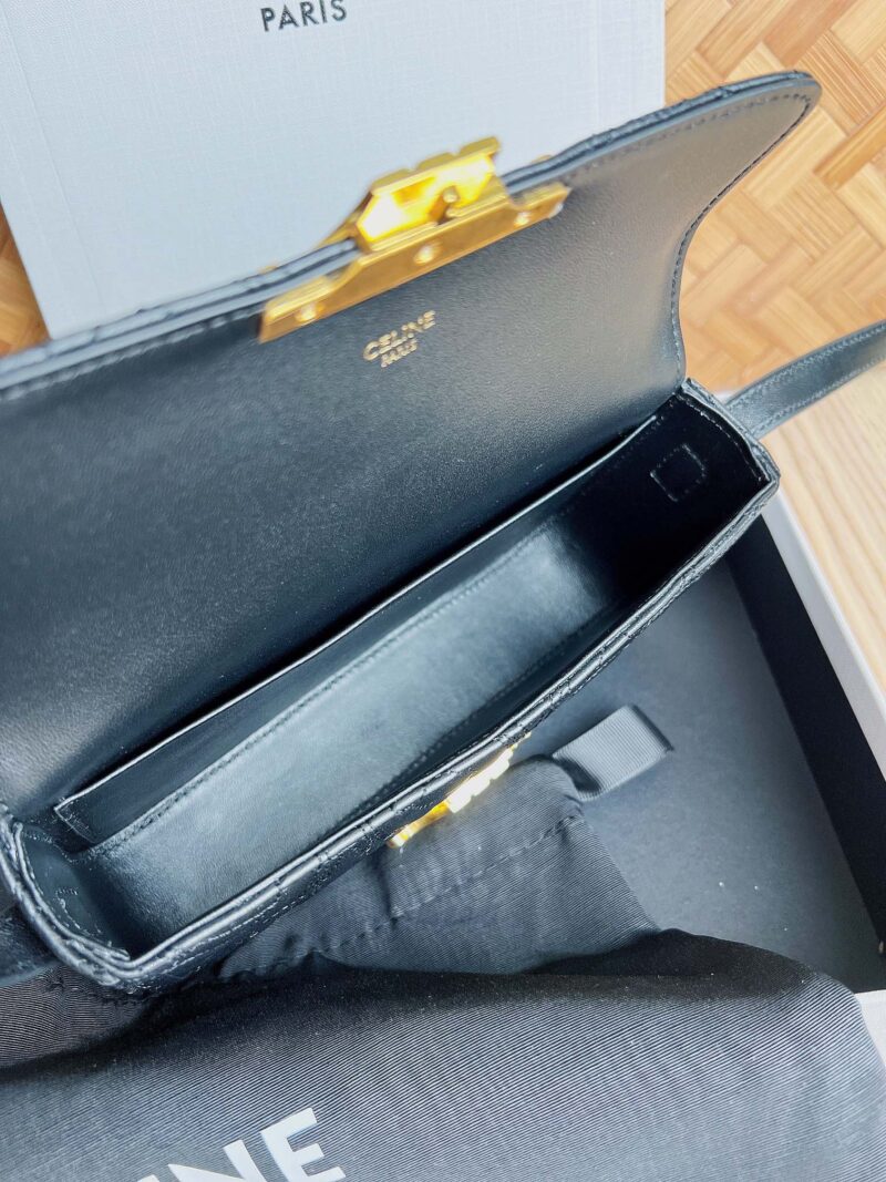 Celina Quilted LambTriomphe Bag-20 X 10 X 4CM - Image 9