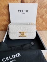 Celina Quilted LambTriomphe Bag-20 X 10 X 4CM - Image 3