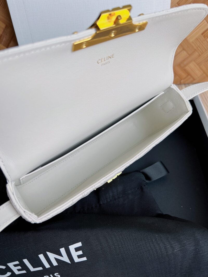 Celina Quilted LambTriomphe Bag-20 X 10 X 4CM - Image 8