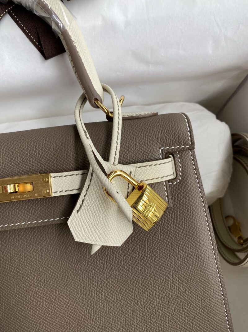 Hermes Kelly-Epsom Leather-25CM - Image 3