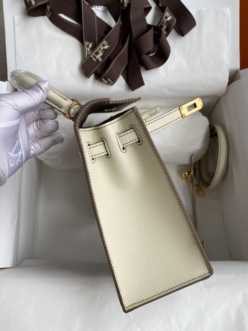 Hermes Kelly-Epsom Leather-25CM - Image 5