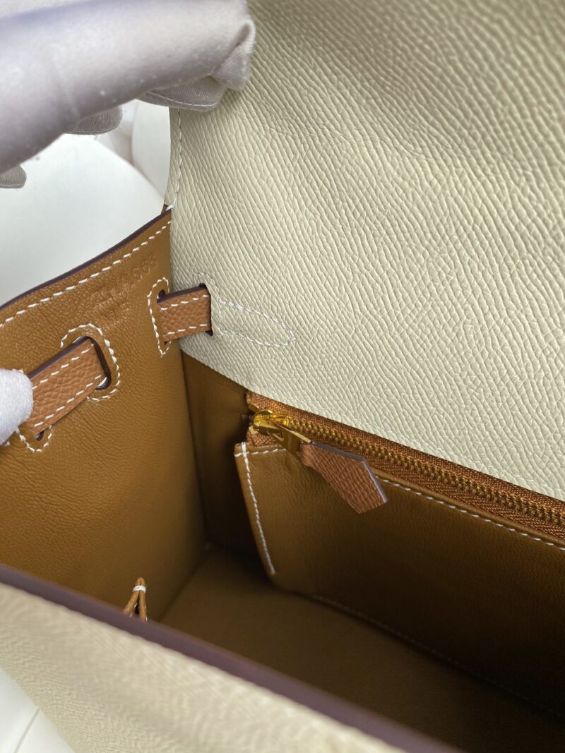 Hermes Kelly-Epsom Leather-25CM - Image 9
