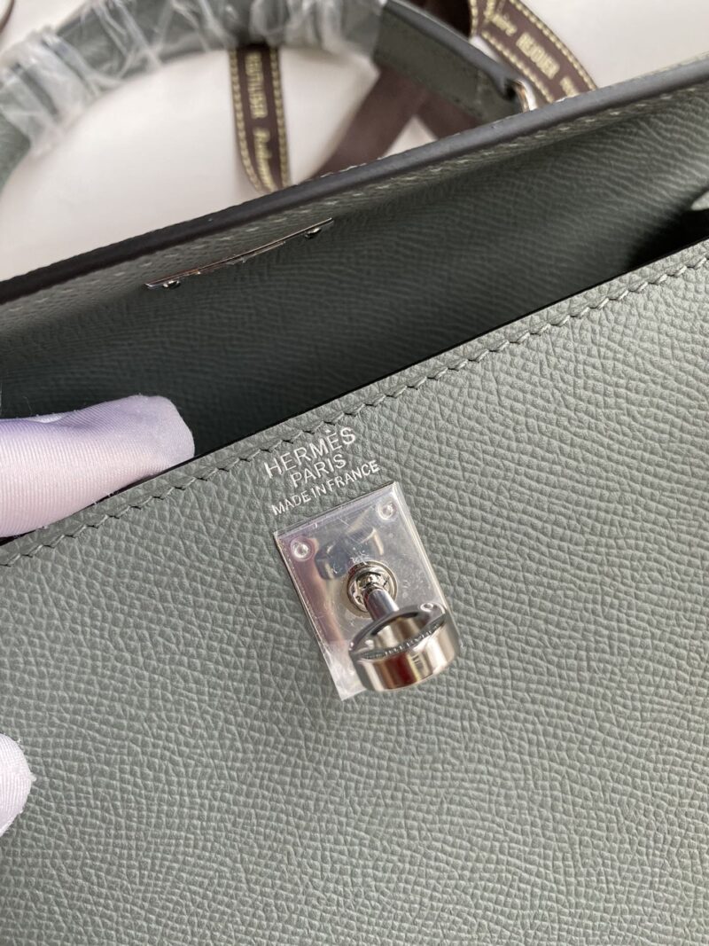 Hermes Kelly-Epsom Leather-25CM - Image 7