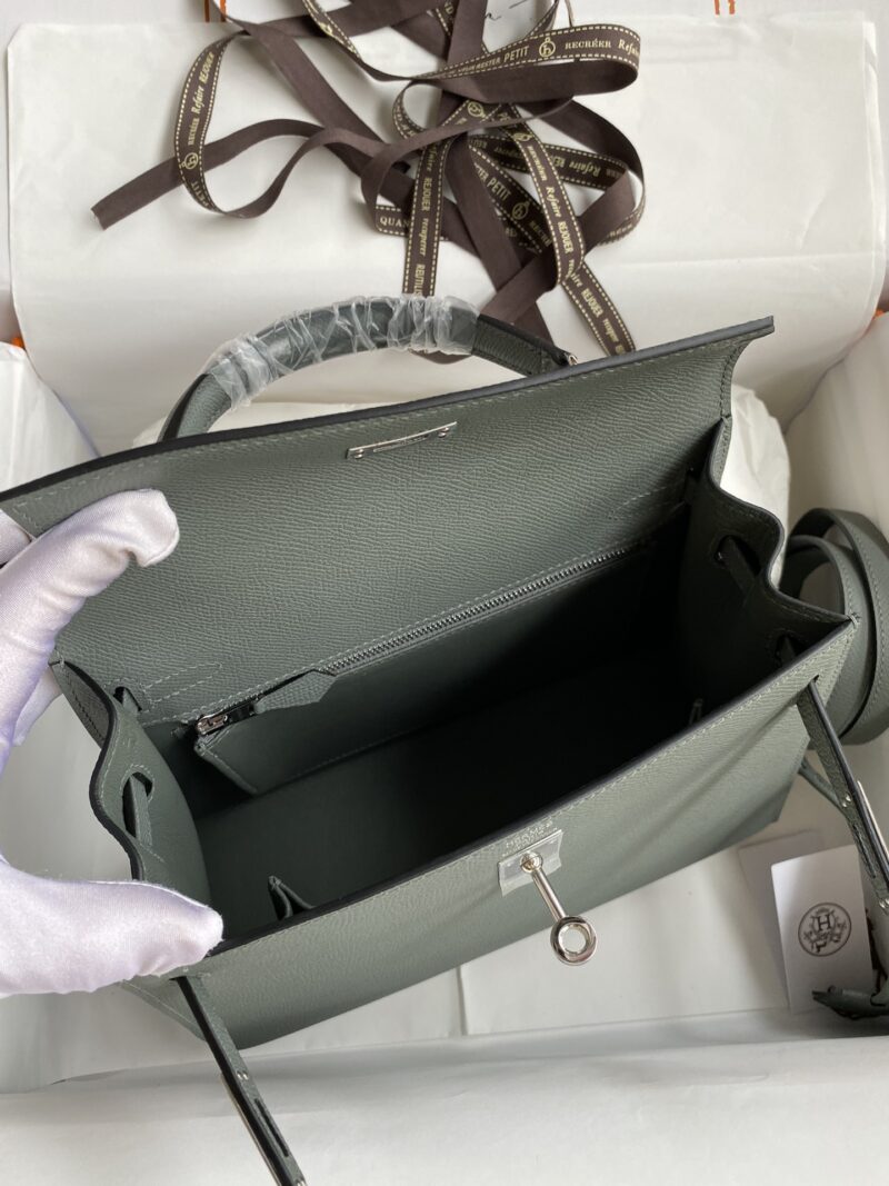Hermes Kelly-Epsom Leather-25CM - Image 8