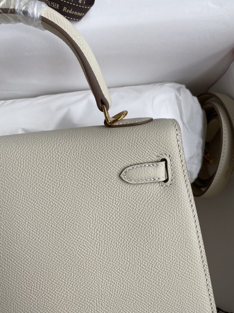 Hermes Kelly-Epsom Leather-25CM - Image 4
