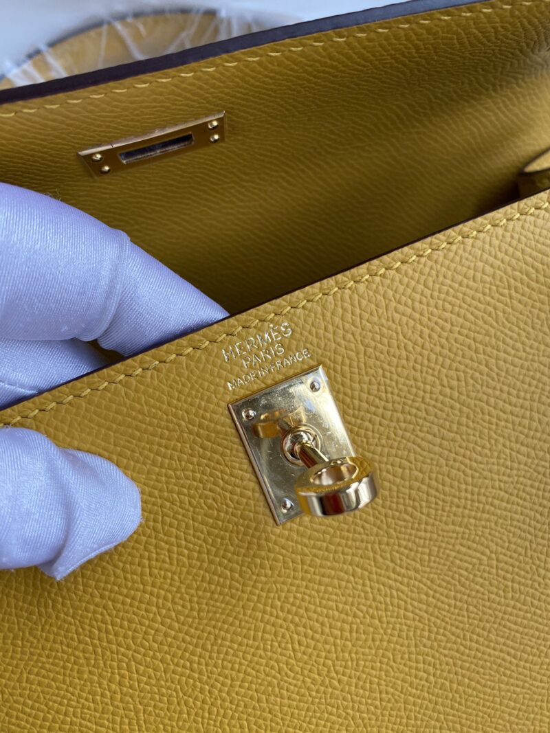 Hermes Kelly-Epsom Leather-25CM - Image 7