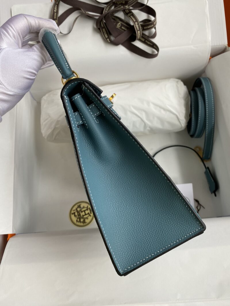 Hermes Kelly-Epsom Leather-25CM - Image 6