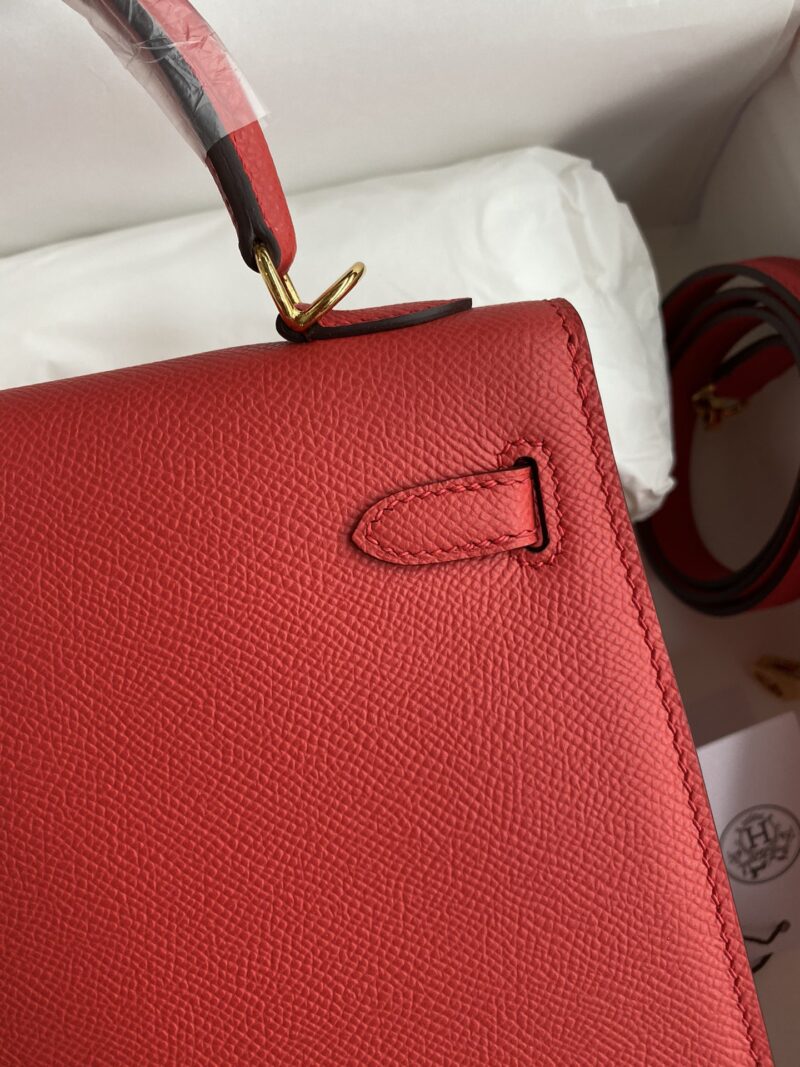 Hermes Kelly-Epsom Leather-25CM - Image 5