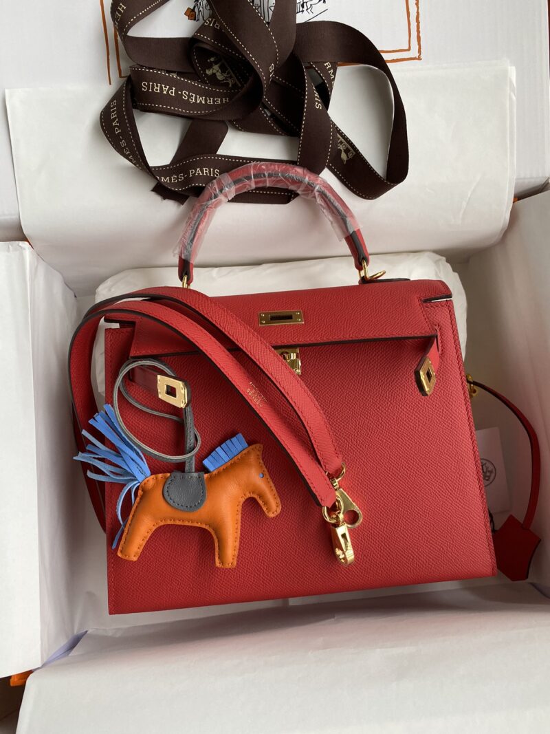 Hermes Kelly-Epsom Leather-25CM - Image 9