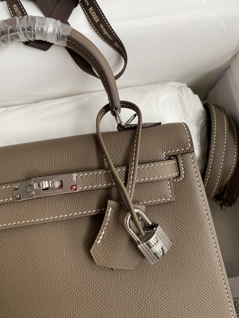 Hermes Kelly-Epsom Leather-25CM - Image 3
