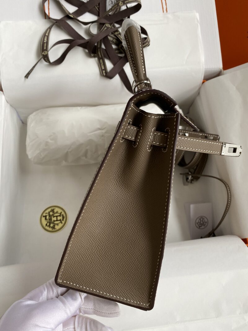 Hermes Kelly-Epsom Leather-25CM - Image 6