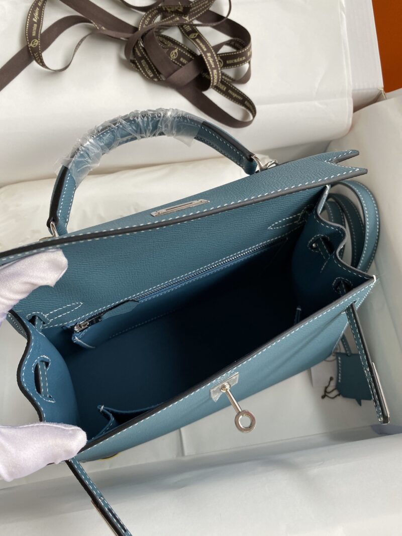 Hermes Kelly-Epsom Leather-25CM - Image 8