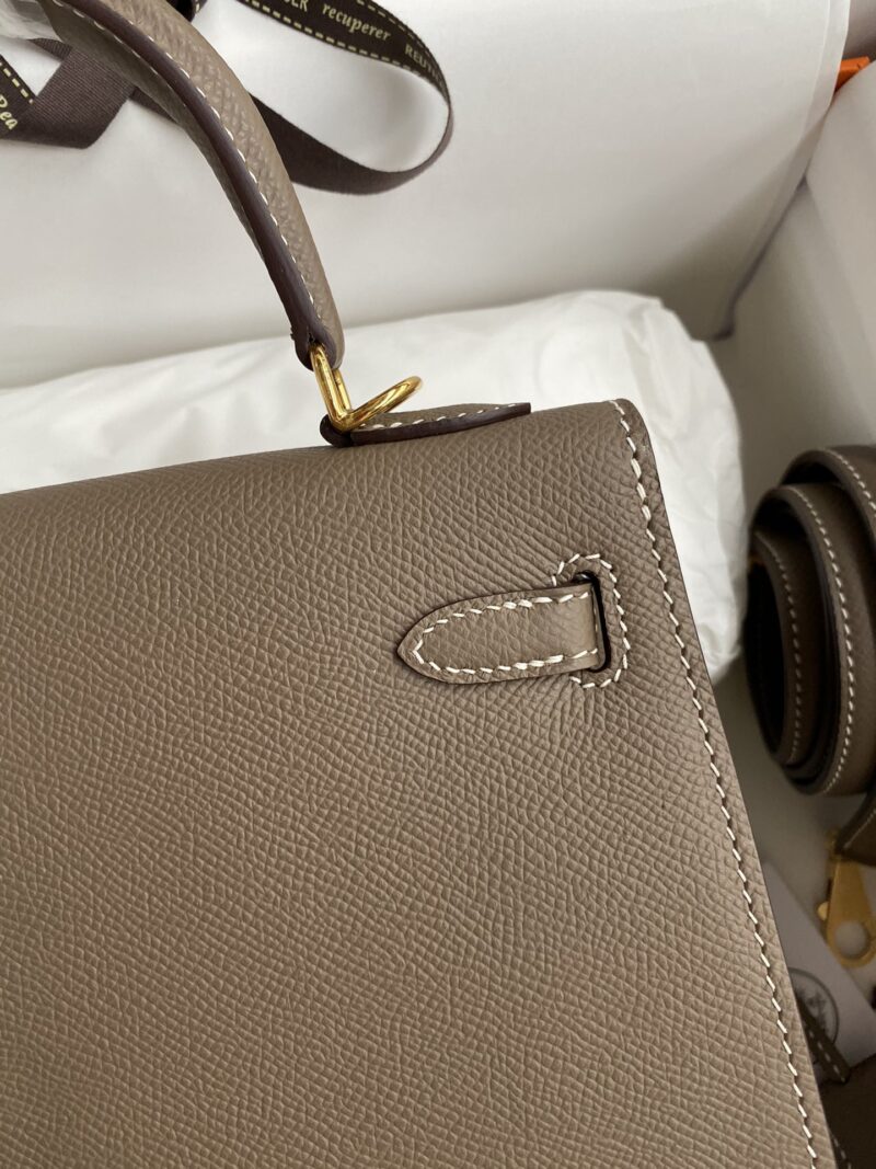 Hermes Kelly-Epsom Leather-25CM - Image 4