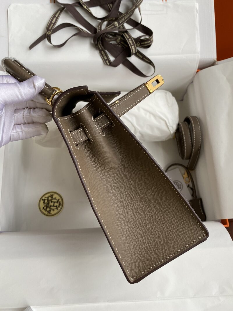 Hermes Kelly-Epsom Leather-25CM - Image 5