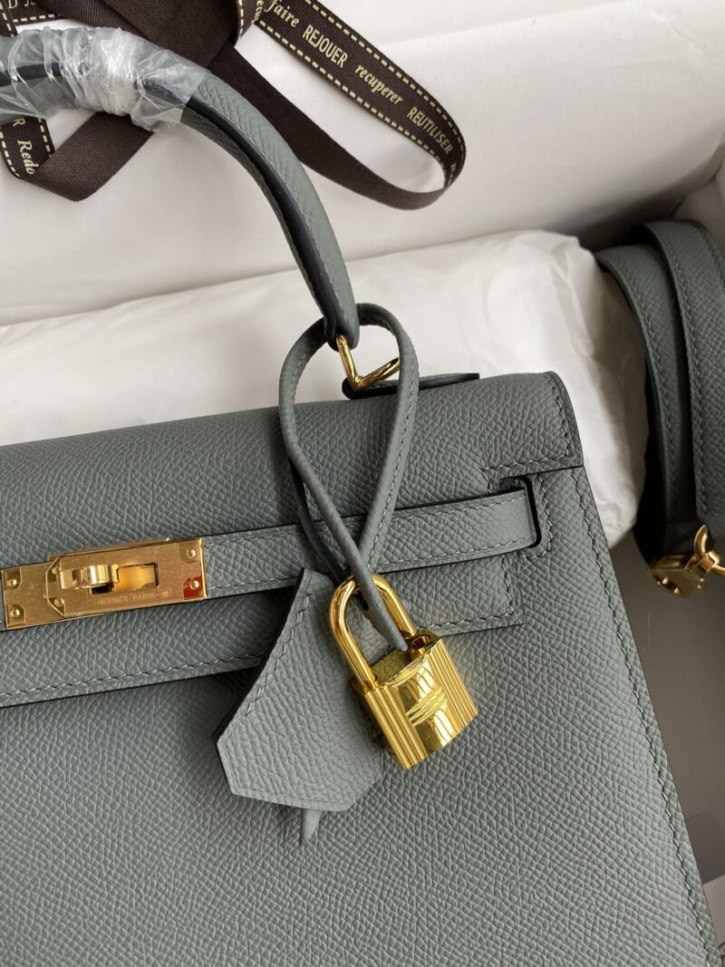 Hermes Kelly-Epsom Leather-25CM - Image 4