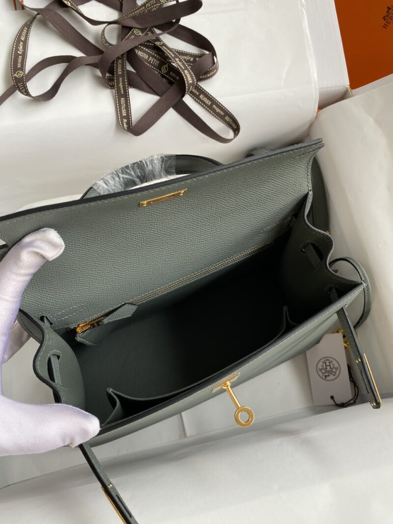 Hermes Kelly-Epsom Leather-25CM - Image 9