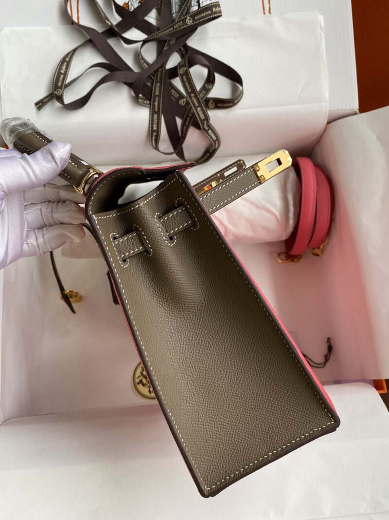 Hermes Kelly-Epsom Leather-25CM - Image 6