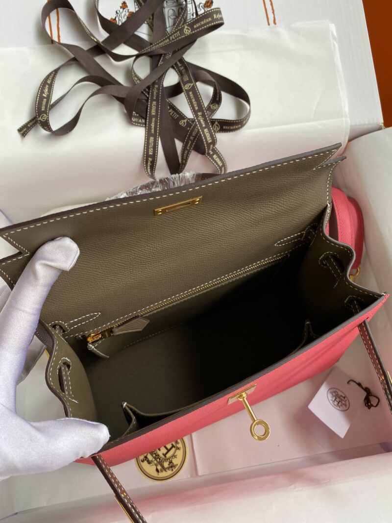 Hermes Kelly-Epsom Leather-25CM - Image 9