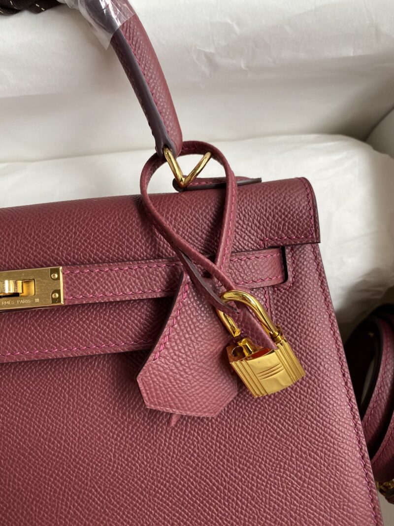 Hermes Kelly-Epsom Leather-25CM - Image 5